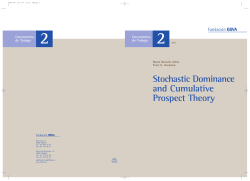 Stochastic Dominance and Cumulative Prospect Theory
