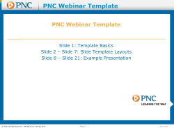 PNC Webinar Template