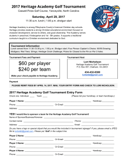 $60 per player $240 per team