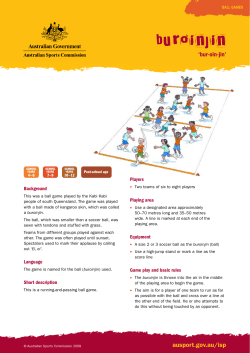 Buroinjin - Australian Sports Commission