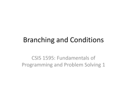 statements to be executed if true