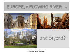 TALKING A STRONGER EUROPE