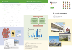 Structural maintenance