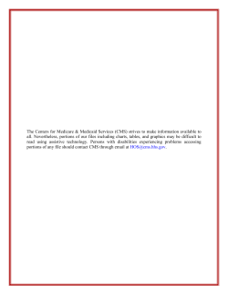 sample - Medicare Health Outcomes Survey