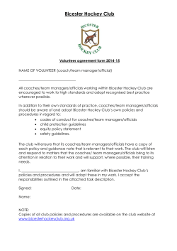 - Bicester Hockey Club
