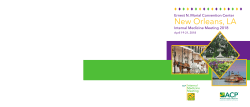 New Orleans, LA - ACP Internal Medicine Meeting