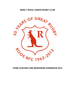 Manly Roos Junior Rugby Club