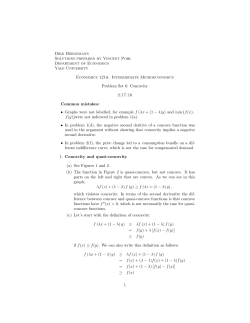 Dirk Bergemann Solutions prepared by Vincent