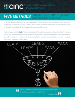 five methods - Commissions Inc.