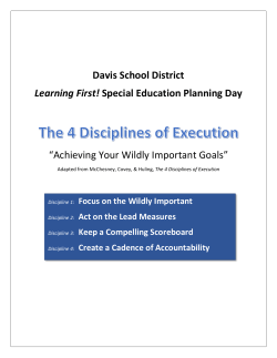 Act on Lead Measures - Davis School District