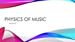PHysics of music