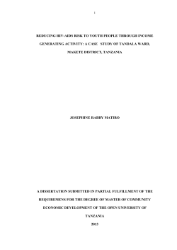 list of figures - Open University of Tanzania Repository