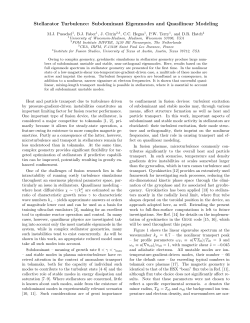 Stellarator Turbulence: Subdominant Eigenmodes and Quasilinear
