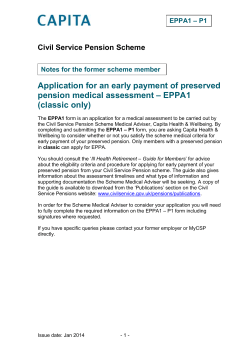 protect - staff - Civil Service Pensions