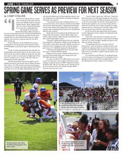 spring game serves as preview for next season