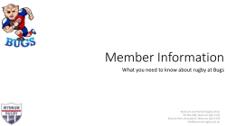 Member Information 2017