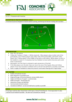 COACH: DATE OF SESSION: