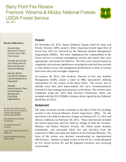 McGuire Fire Review - USDA Forest Service
