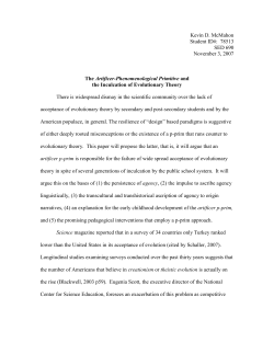 Phenomenological Primitives and Misconceptions
