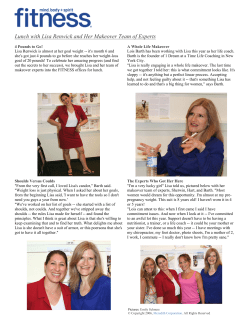 Lunch with Lisa Renwick and Her Makeover Team of