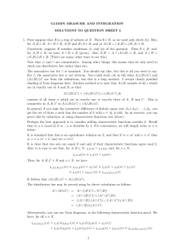 G13MIN MEASURE AND INTEGRATION SOLUTIONS TO