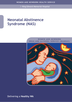 Neonatal Abstinence Syndrome (NAS)