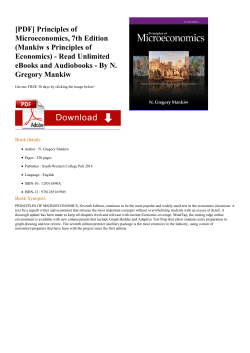 Principles of Microeconomics, 7th Edition