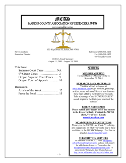 MCAD - Marion County Association of Defenders