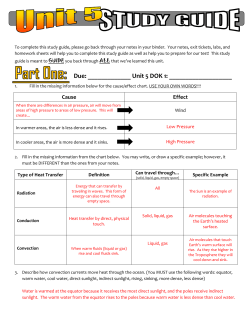 Due: ______ Unit 5 DOK 1