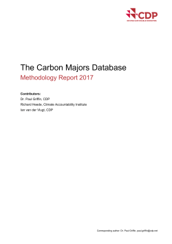 The Carbon Majors Database
