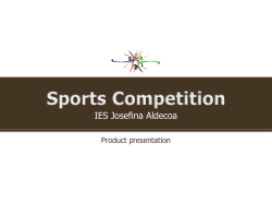 Sports values supported in the project
