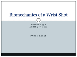 Biology 438 Hockey Project