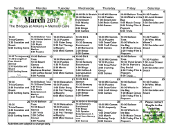 March 2017 - The Bridges at Ankeny