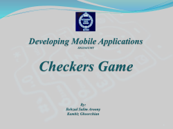 Developing Mobile Application