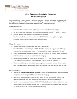 Firm Coordintaor Meeting