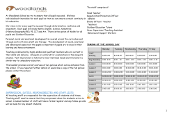 At Woodlands School we try to ensure that all pupils succeed