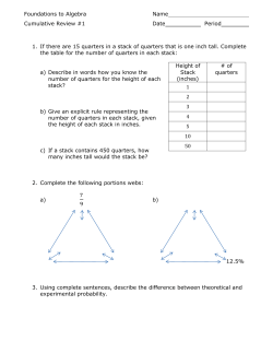 Cumulative Review #1
