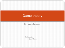 Game theory