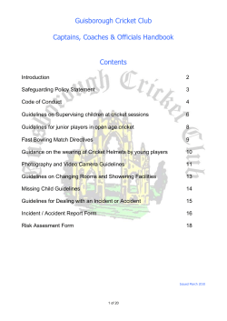 Safeguarding Policy Statement