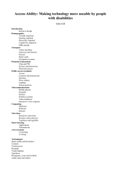 Access-Ability - John Gill Technology Ltd