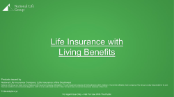 National Life Group Life Insurance with Living Benefits