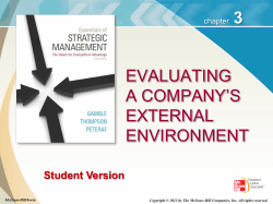 Essentials of Strategic Management 3e