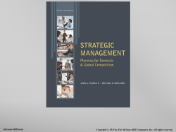 Multibusiness Strategy