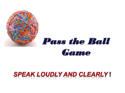 Pass the BALL!
