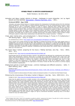 Four years after the beginning of the Great Recession, the labor