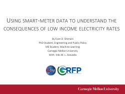 Sherwin - Center for Climate and Energy Decision Making