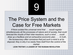 Chapter 11 THE PRICE SYSTEM AND THE CASE FOR FREE