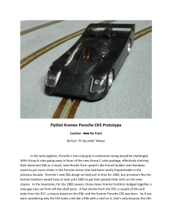 FlySlot Kremer Porsche CK5