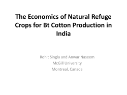 Implications of natural refuges for structured refuge requirements in