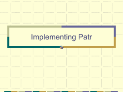 Implementing Patr